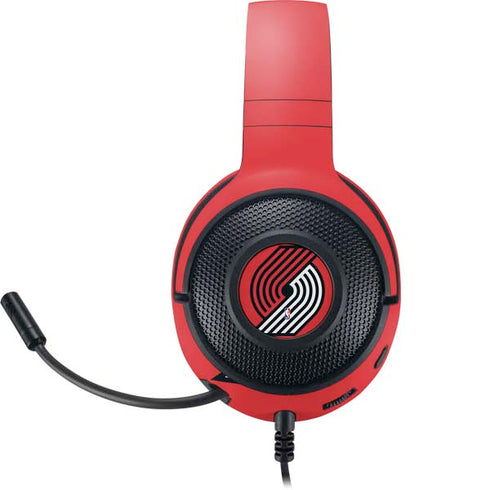 NBA Portland Trail Blazers Large Logo Razer Kraken X Skin